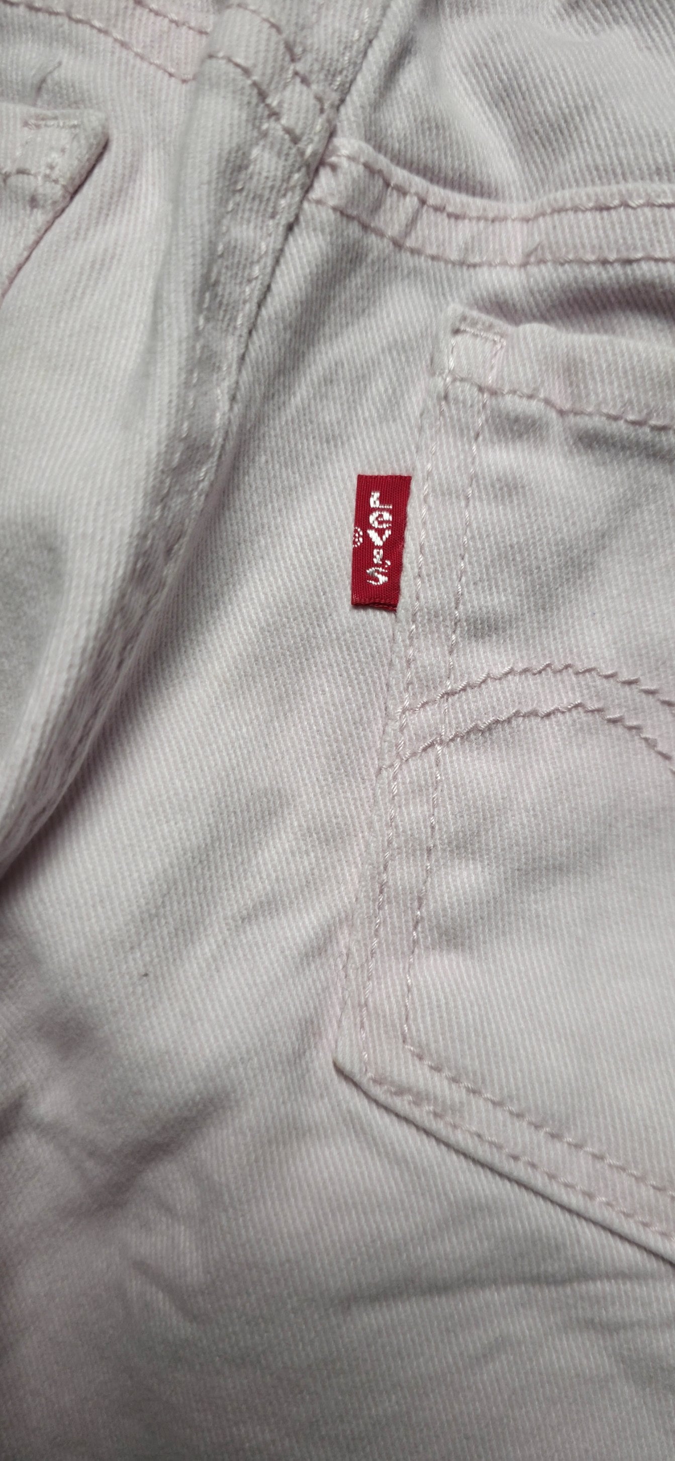 Levis Straus und Co. Jeans Hose in Rosa