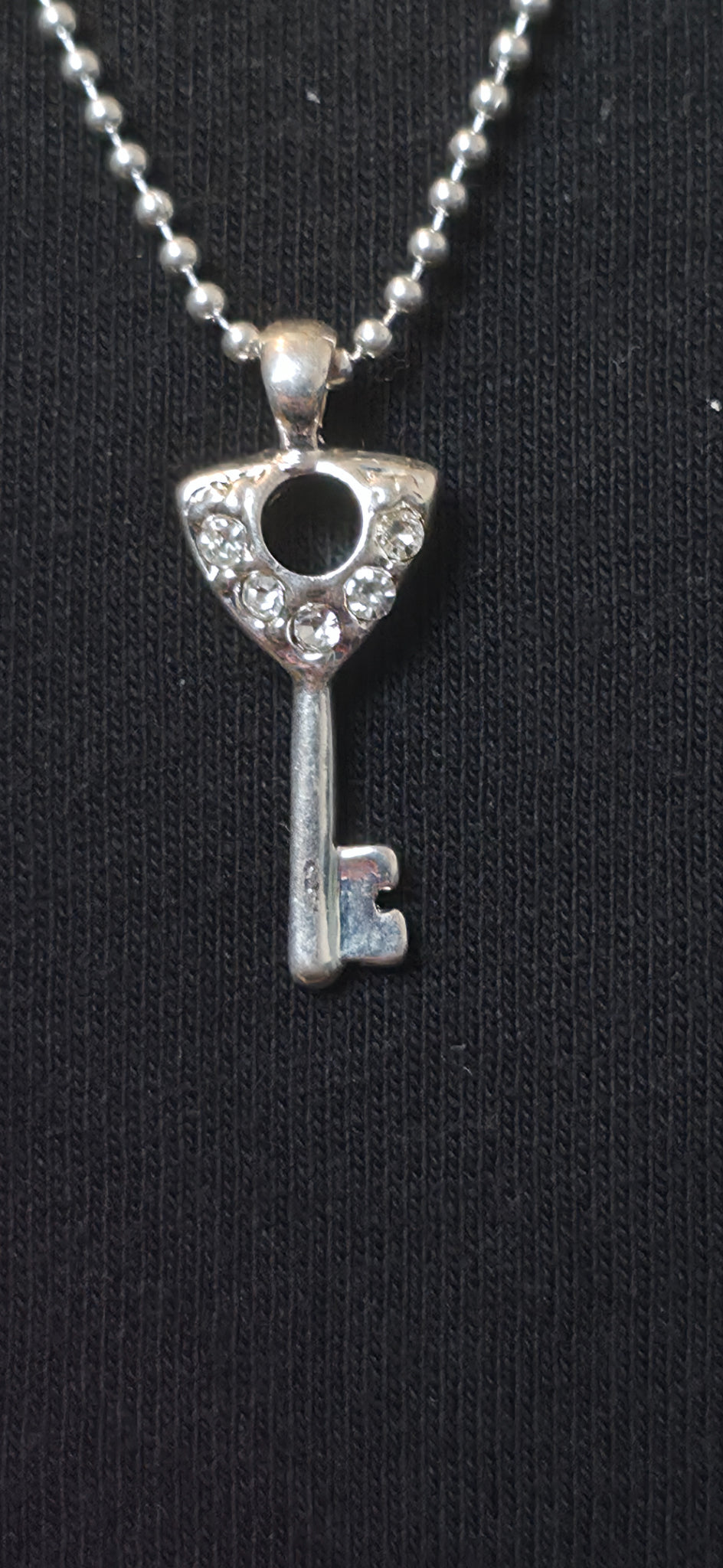 Schlüssel Halskette mit Strass