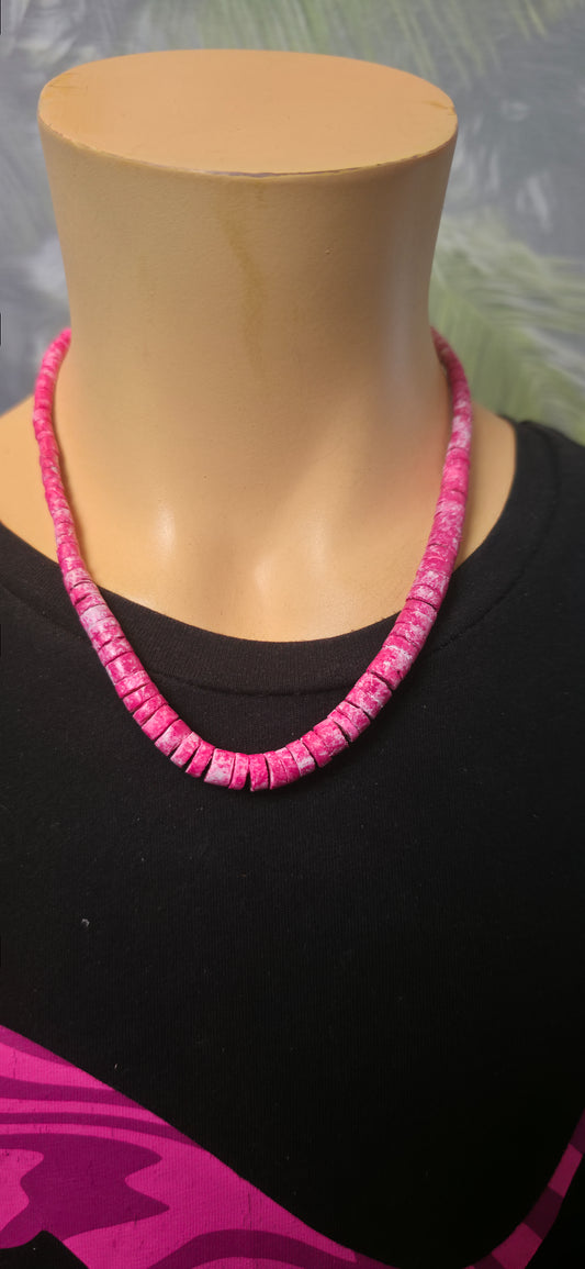 Pink Perlenhalskette – auffällig & trendy Statement Schmuck