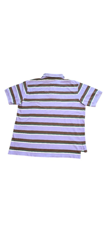 Polo Ralph Lauren Polo Shirt gestreift Lila, Grün, Weiß, Braun