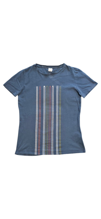 BOSS Hugo Boss T-Shirt Dunkel Blau mit Logo