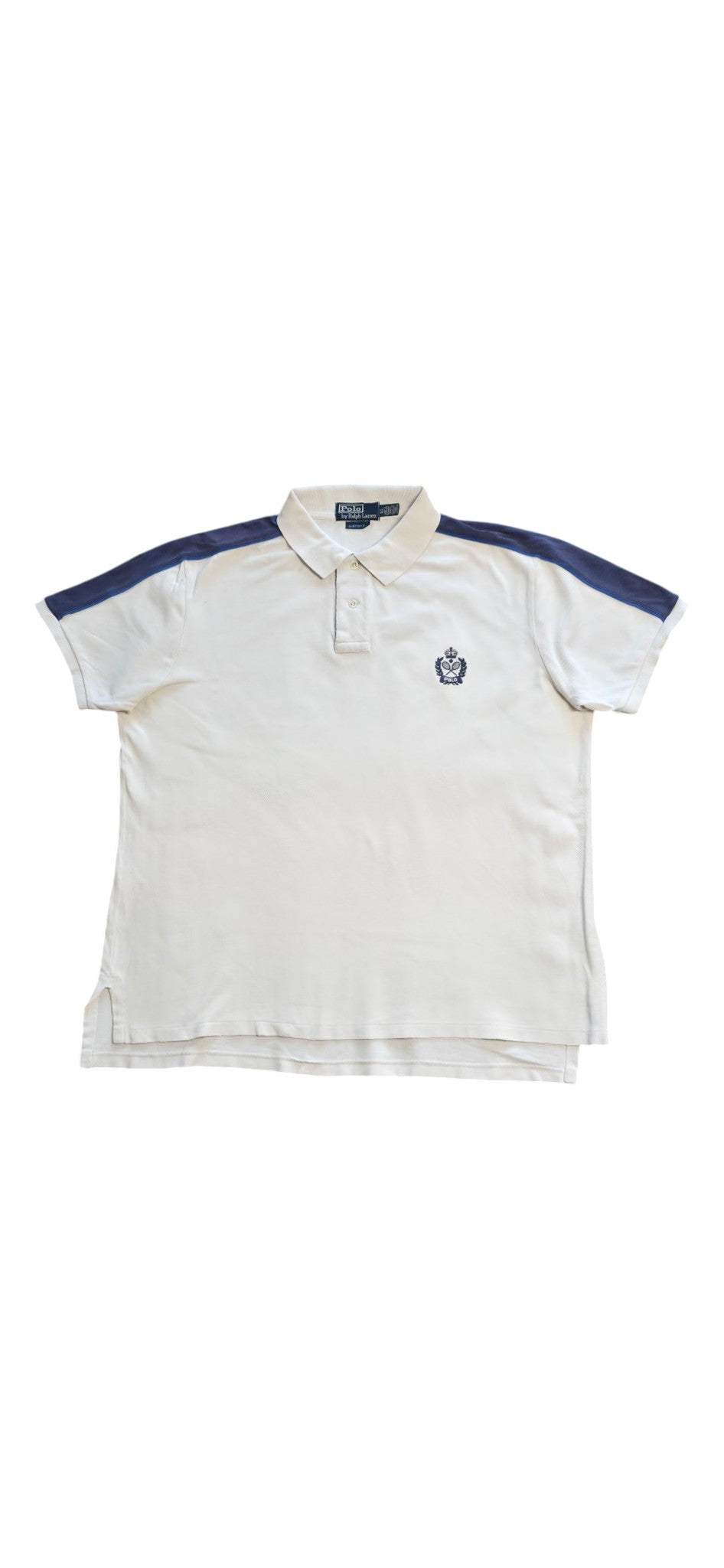 Polo Ralph Lauren Polo Shirt Weiß mit Big Wappen