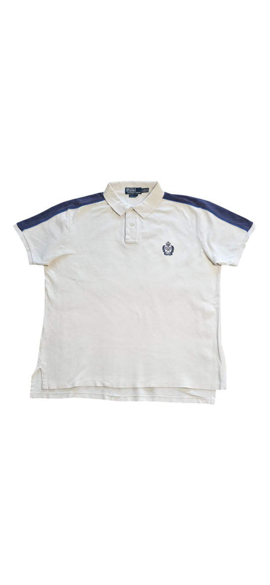 Polo Ralph Lauren Polo Shirt Weiß mit Big Wappen
