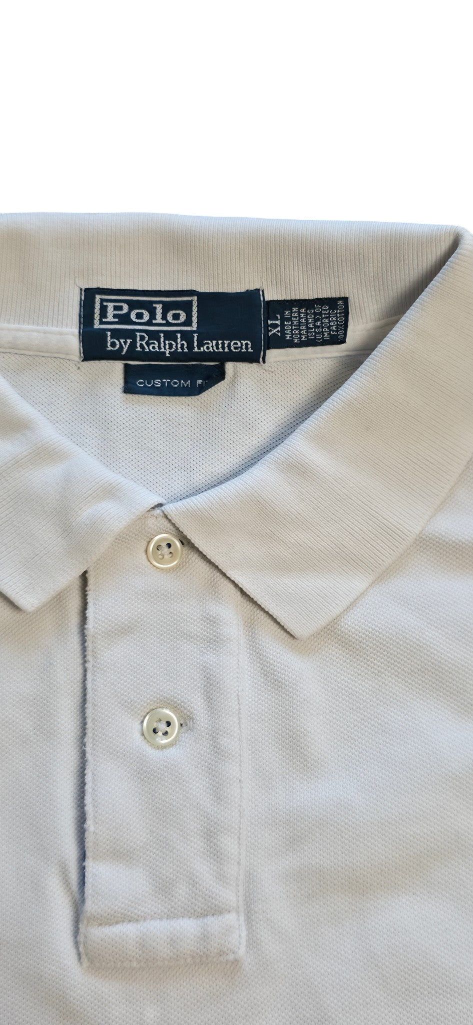 Polo Ralph Lauren Polo Shirt Weiß mit Big Wappen