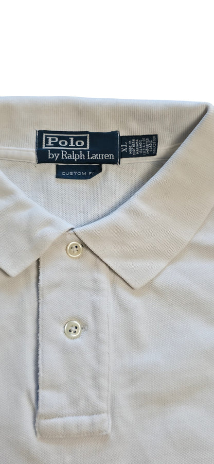 Polo Ralph Lauren Polo Shirt Weiß mit Big Wappen