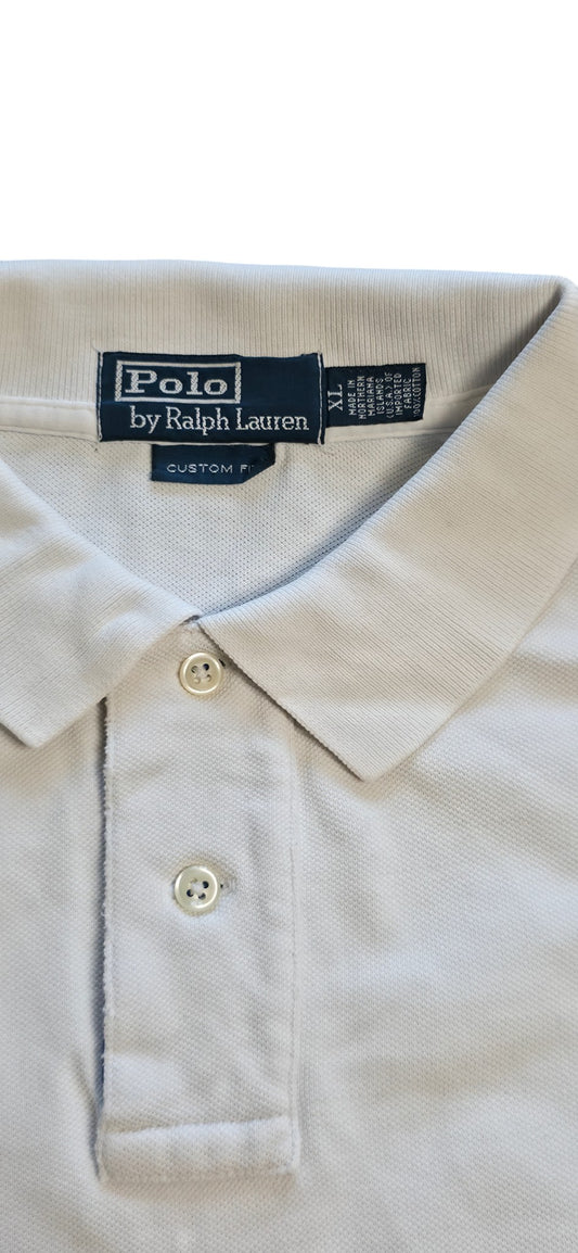 Polo Ralph Lauren Polo Shirt Weiß mit Big Wappen