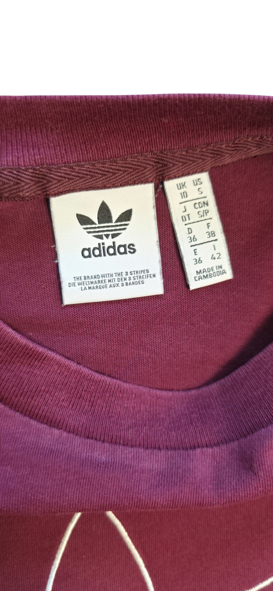 Adidas Damen Shirt Rot