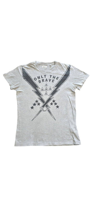 Disel T-Shirt Unisex Grau