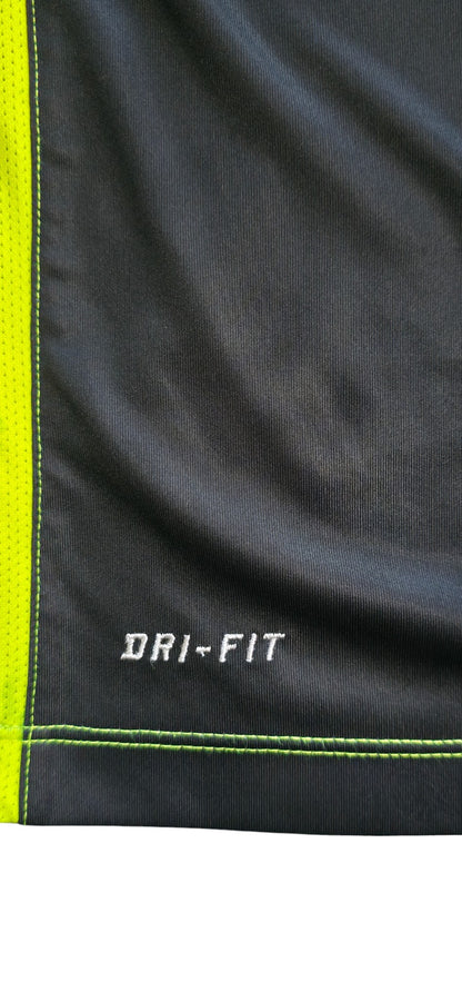 Nike Trikot in Neon Gelb, Schwarz