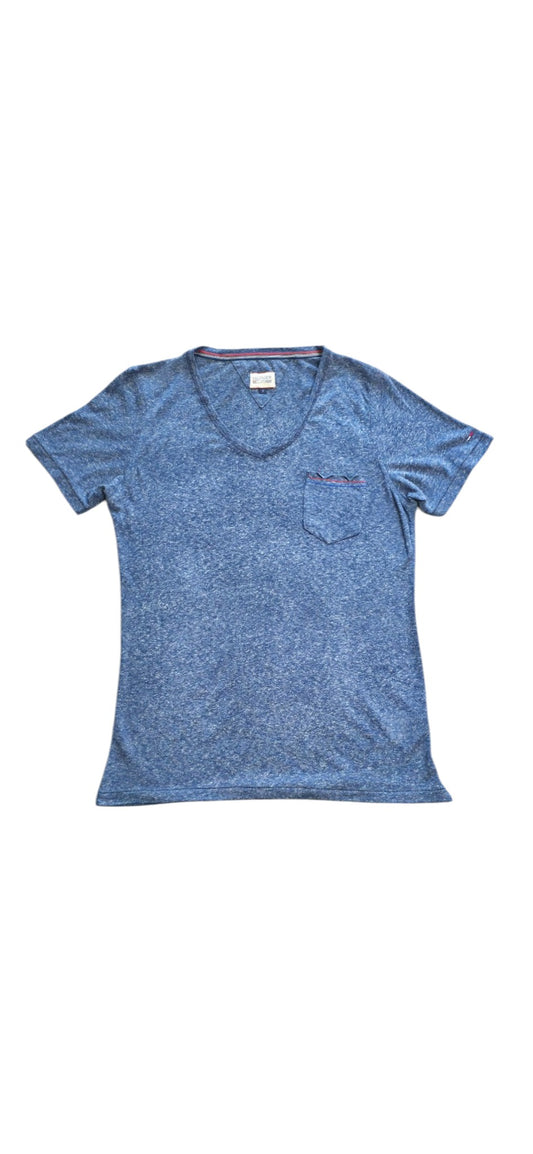 Holister Damen T-Shirt Blau