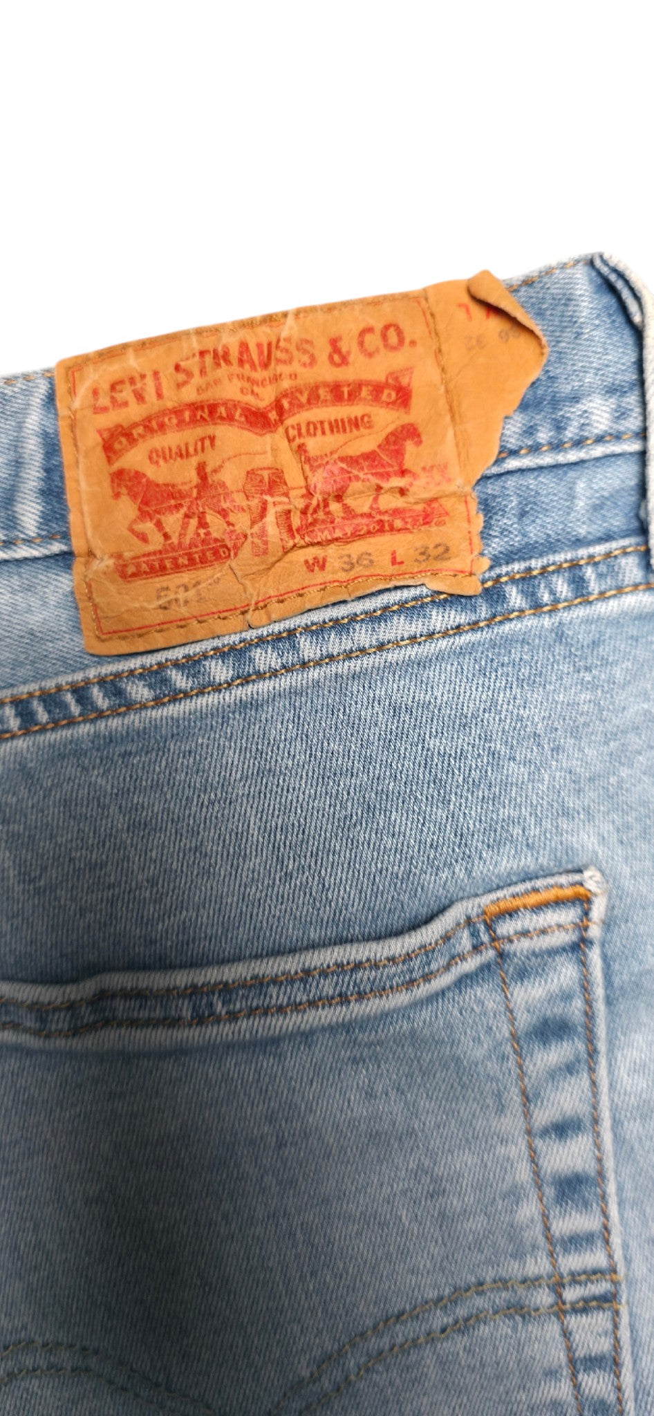 Levi´s Straus und Co. 501 Heans Hose