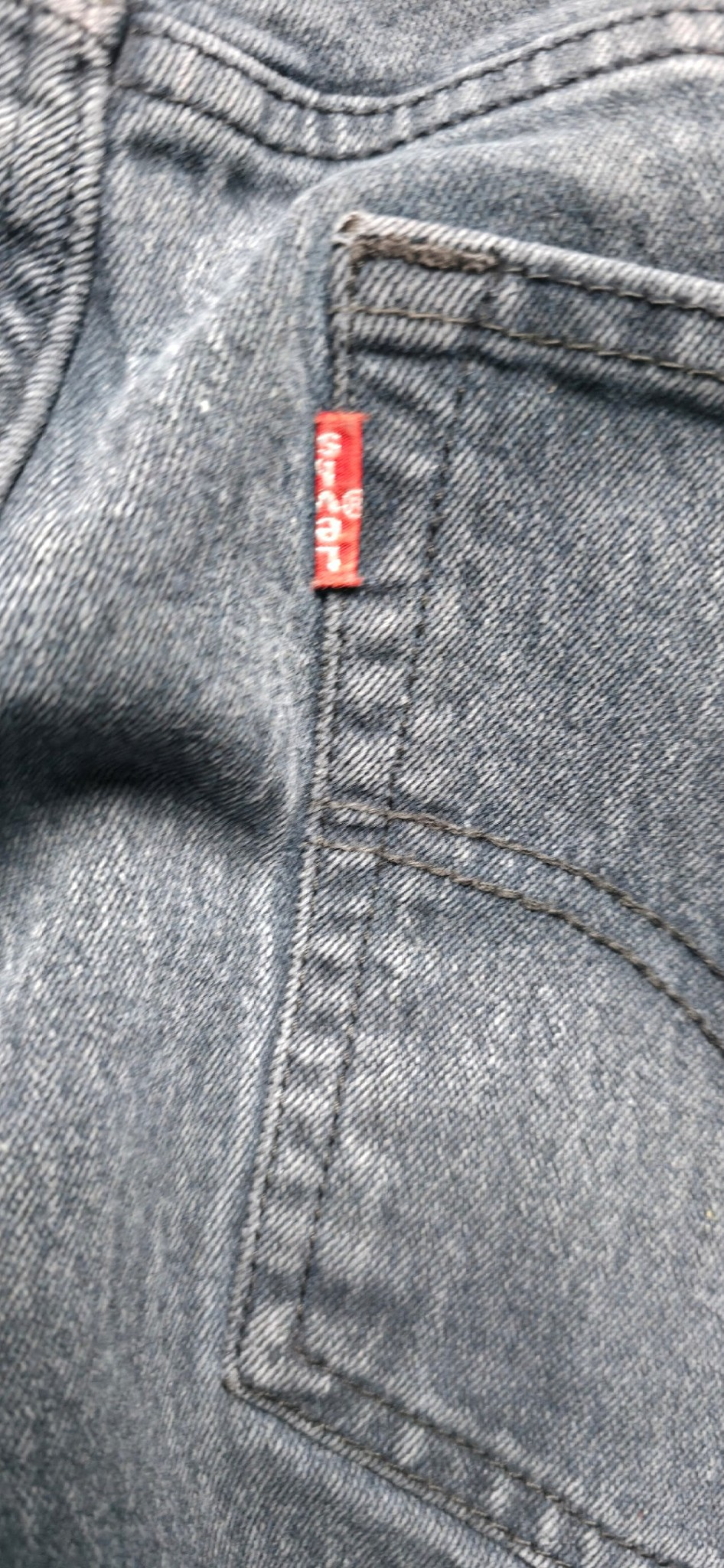 Levi´s Straus und Co Dunkel blaue Jeans