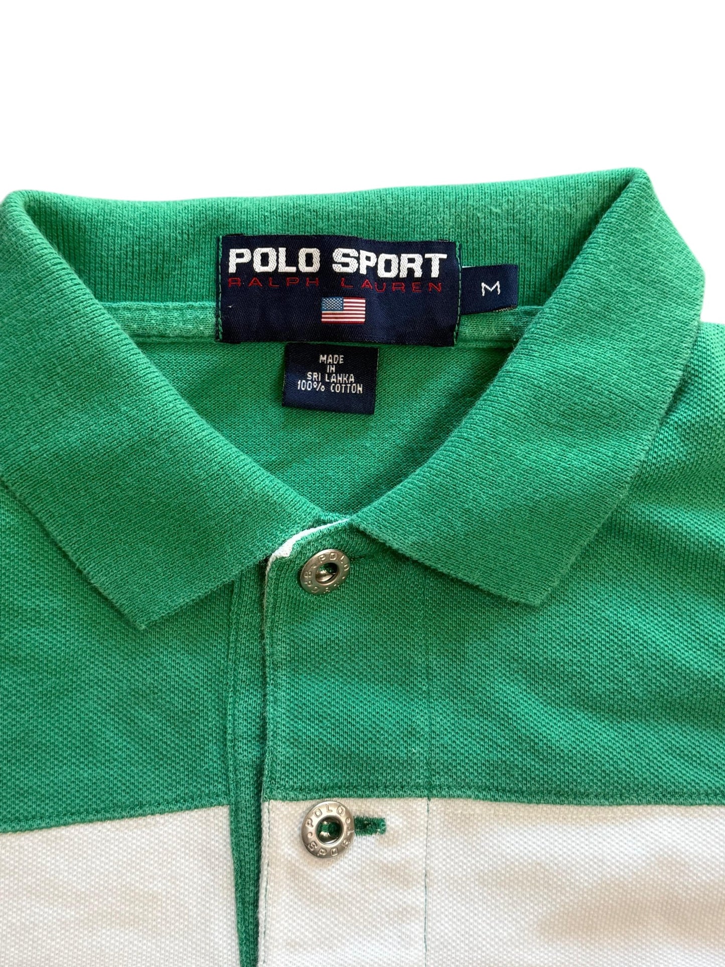 Polo Ralph Lauren Polo Shirt in Grün, weiß, Schwarz