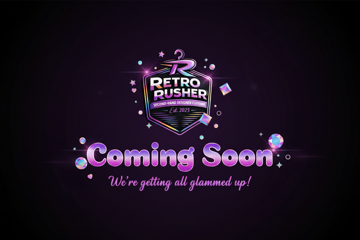 RetroRusher Banner im Logo-Stil